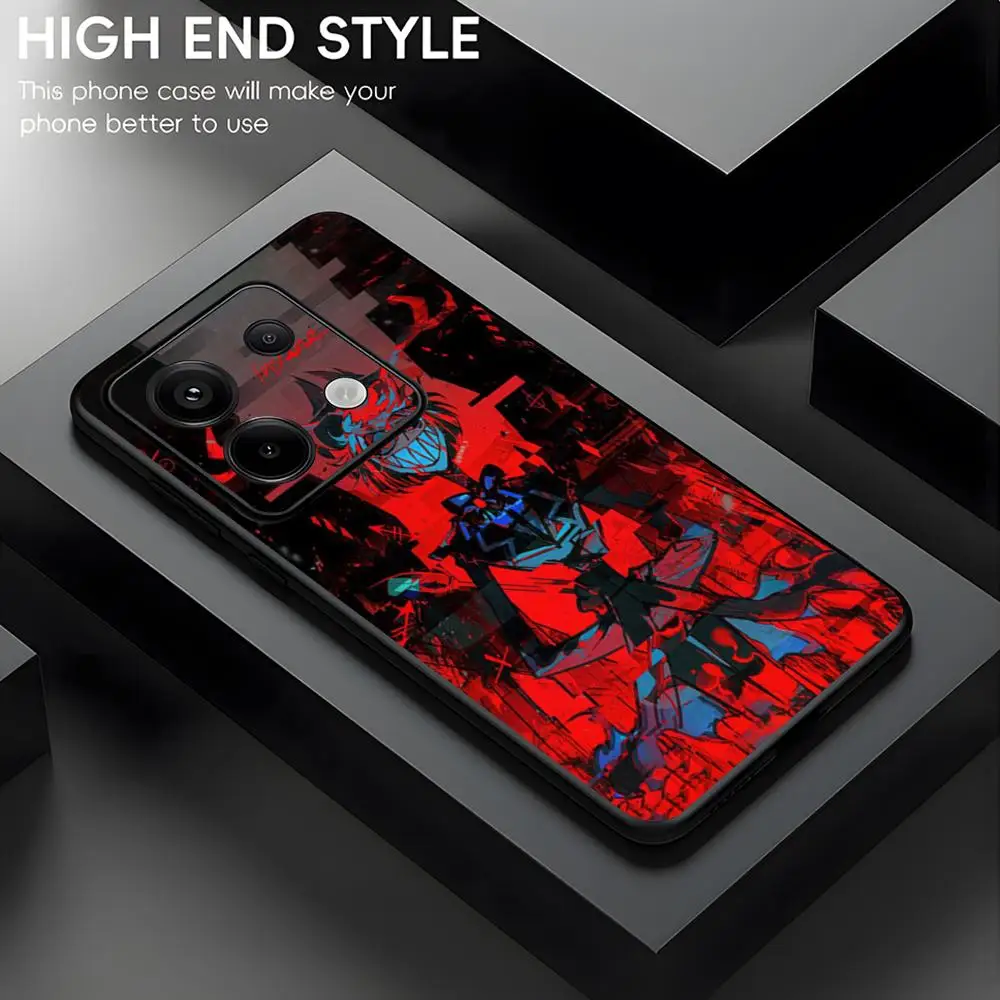 a-Hazbin h-Hotel-Alastor Phone Case For Xiaomi 14 13 12 11 10 Xiaomi POCO F4 X4 M5 M4 M3