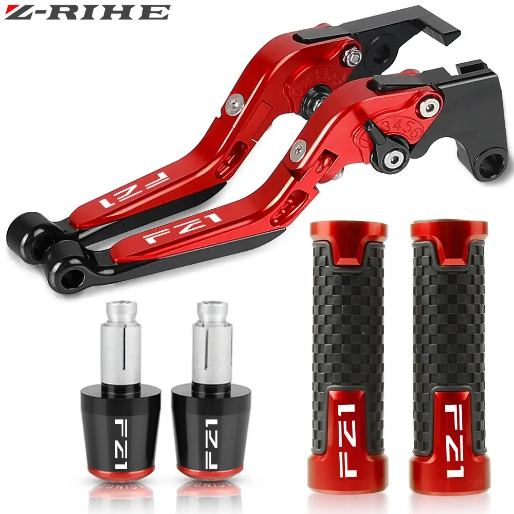 Motorcycle CNC Brake Clutch Lever Handlebar Handle Grips For YAMAHA FZ1 FZ-1 2006 2007 2008 2009 2010 2011 2012 2013 2014 2015