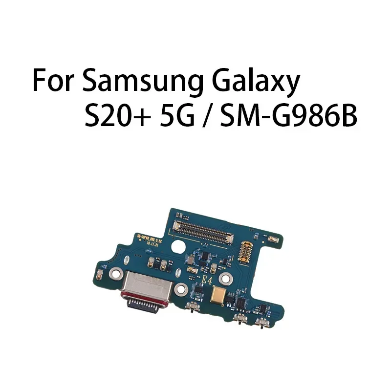 Pop USB Charge Port Jack Dock Connector Charging Board Flex Cable For Samsung Galaxy S20 Plus 5G / SM-G986B
