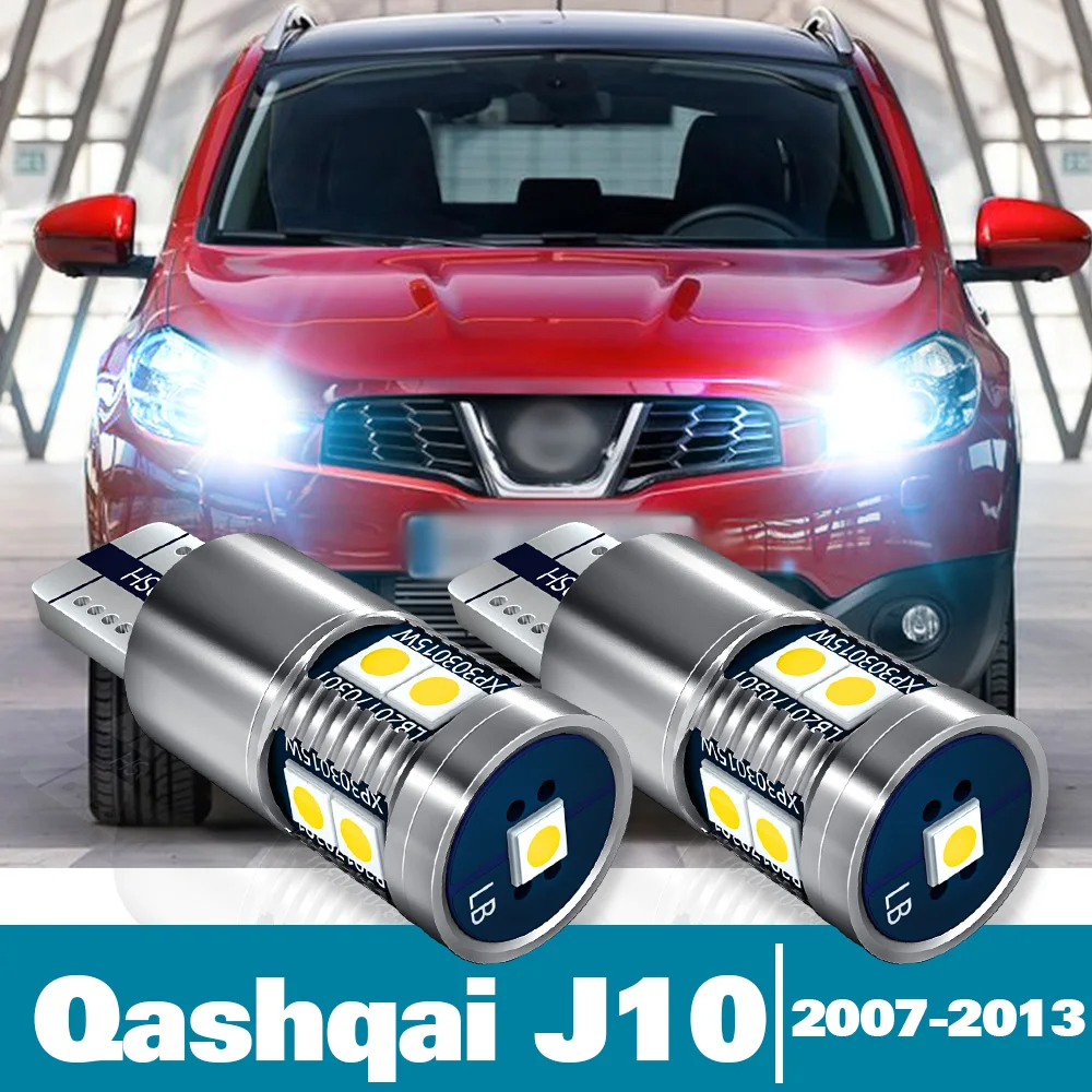 

2pcs LED Parking Light For Nissan Qashqai J10 Accessories 2007 2008 2009 2010 2011 2012 2013 Clearance Lamp