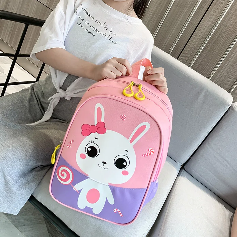 

New Kindergarten Children's Backpacks 2023 Fashion Cartoon Cute Boys and Girls Backpack Dinosaur Primary School 1-3 Backpacks