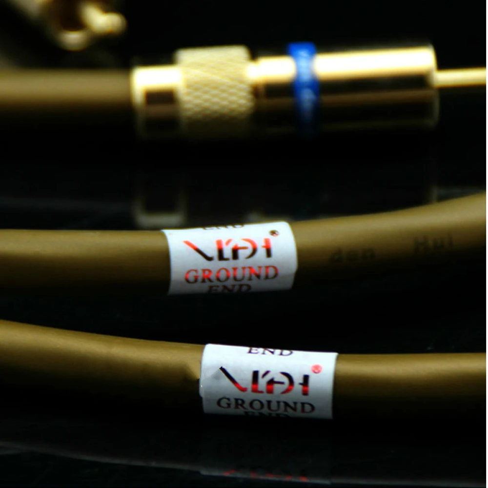 كابل Van Den Hul VDH Hybrid Audio RCA كابل Hi-Fi Audio 2RCA إلى 2RCA كابل ربط