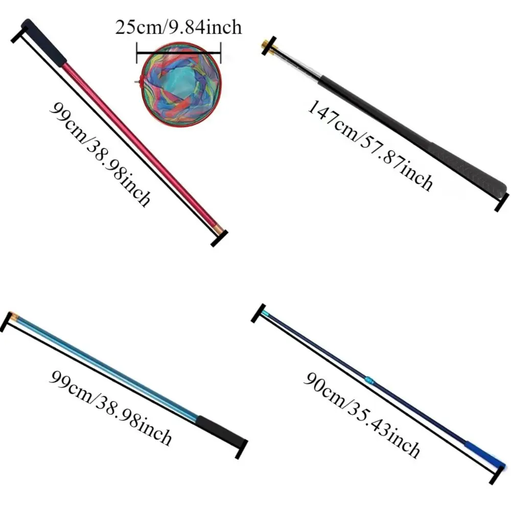 Taschenfisch-Tauchnetz aus Aluminiumlegierung, korrosionsbeständig, tragbares Dip-Netz, Stangen, zusammenklappbares Angelspielzeug, leicht