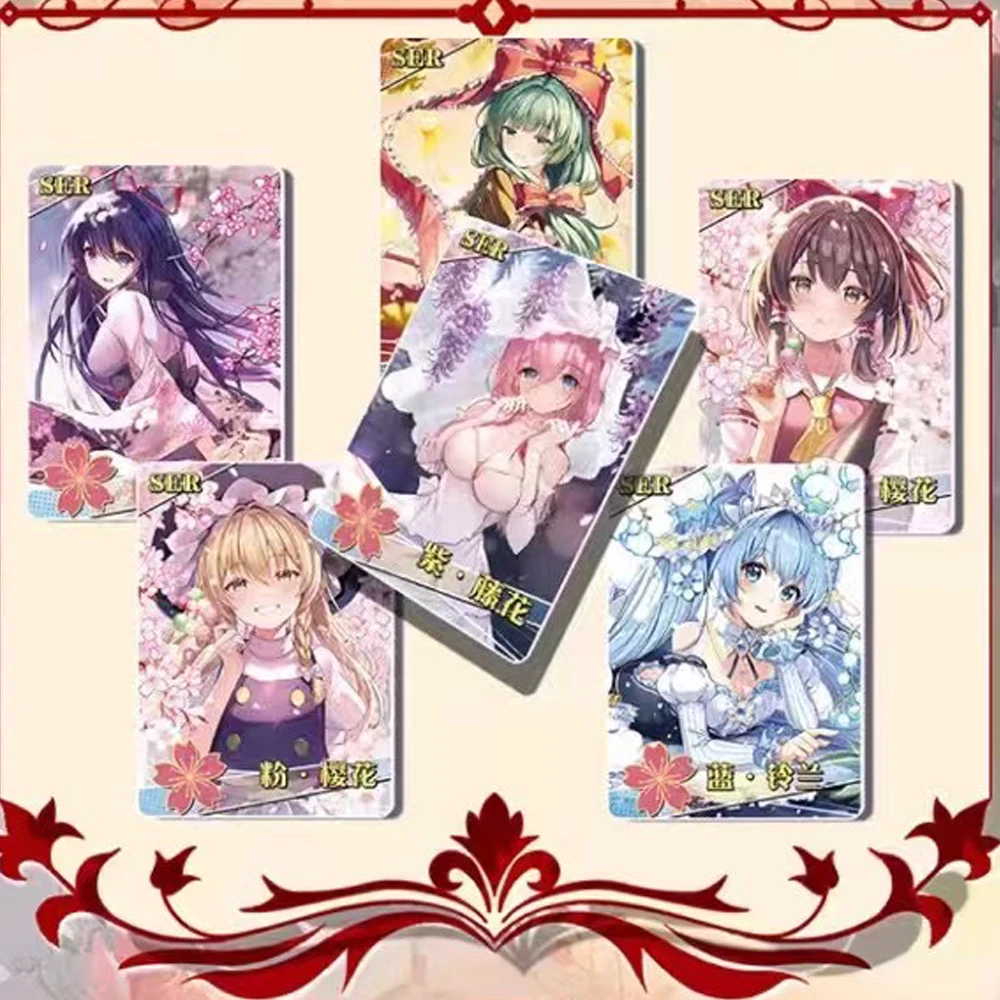 Goddess Story Card 2M13 Collection PR Card Anime Games Girl Party Swimsuit Feast Booster Box Doujin Toys And Hobbies Gift