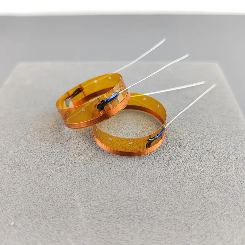 2PCS Replacement 25.5mm Voice Coil for Focal KX2 Tweeter 4Ω Kapton Former 8mm Thickness
