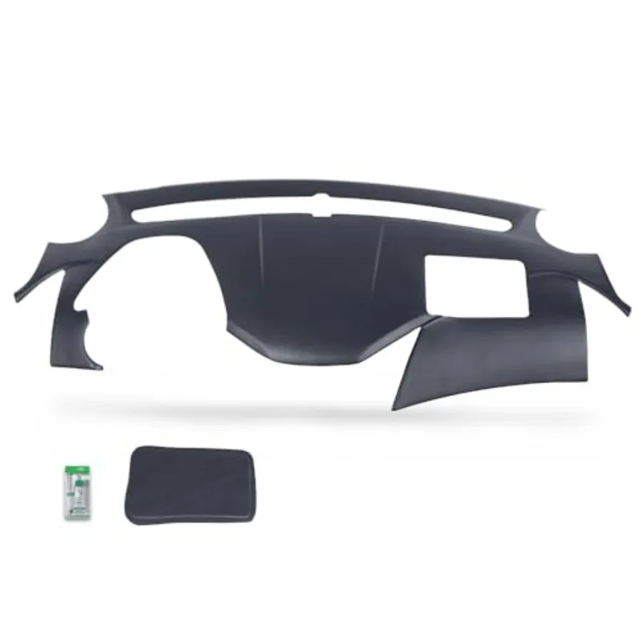 

PIT66 TPE Dashboard Dash Cover for Hyundai Sonata 2011-2014 Dark Gray Interior Trim Replacement with Scratch-Resistant Matte Fi