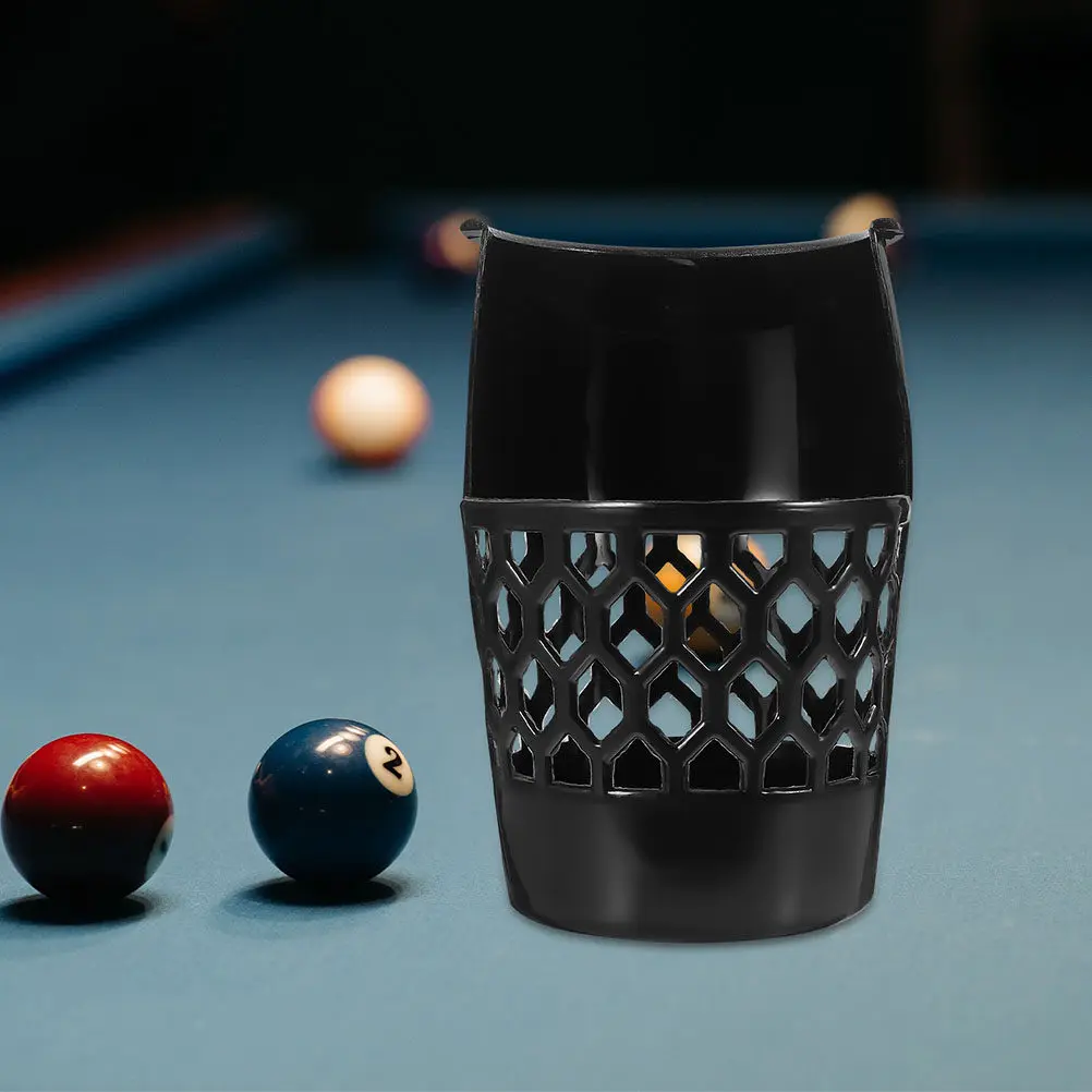 

2 шт. пластиковые корзины для бильярдного стола, сменные сетки для сбора шаров, держатели для хранения, аксессуары для бильярдного стола
