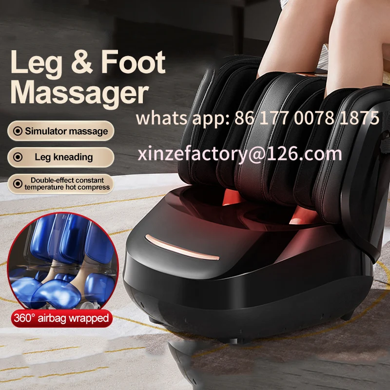 

Customizable High Quality Air Pressure Electric Hot Heater Foot Massager Machine