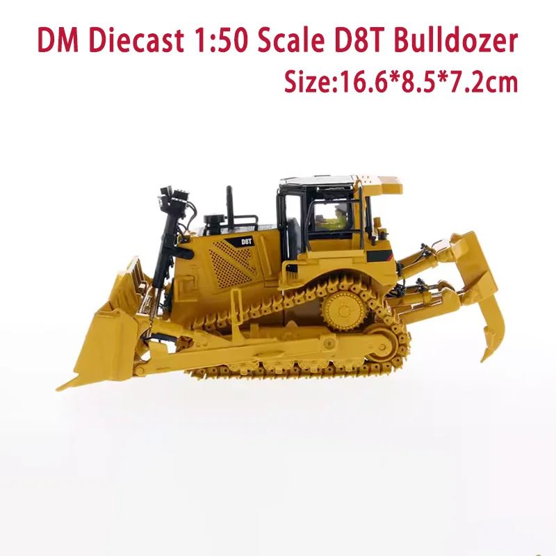 

Модель бульдозера D8T DM Diecast, масштаб 1:50, из сплава, инженерная техника, коллекционная, сувенирная, для демонстрации, 85566C