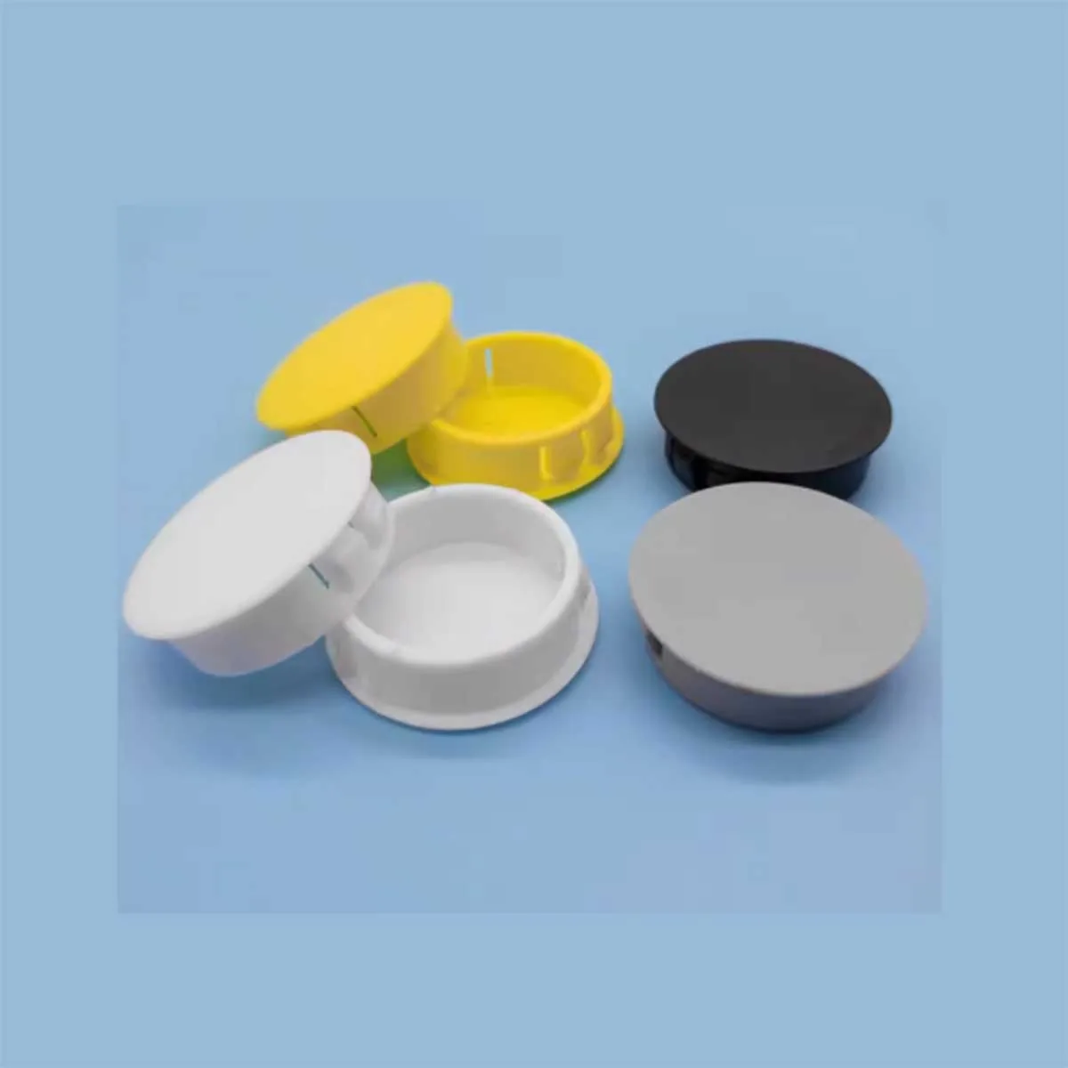 

32mm Nylon Hole Plug Buckle Type Plastic Screw Cover Panel Anti-Theft Door Hole Plug 3.2cm Hole Plug Decorative Cover