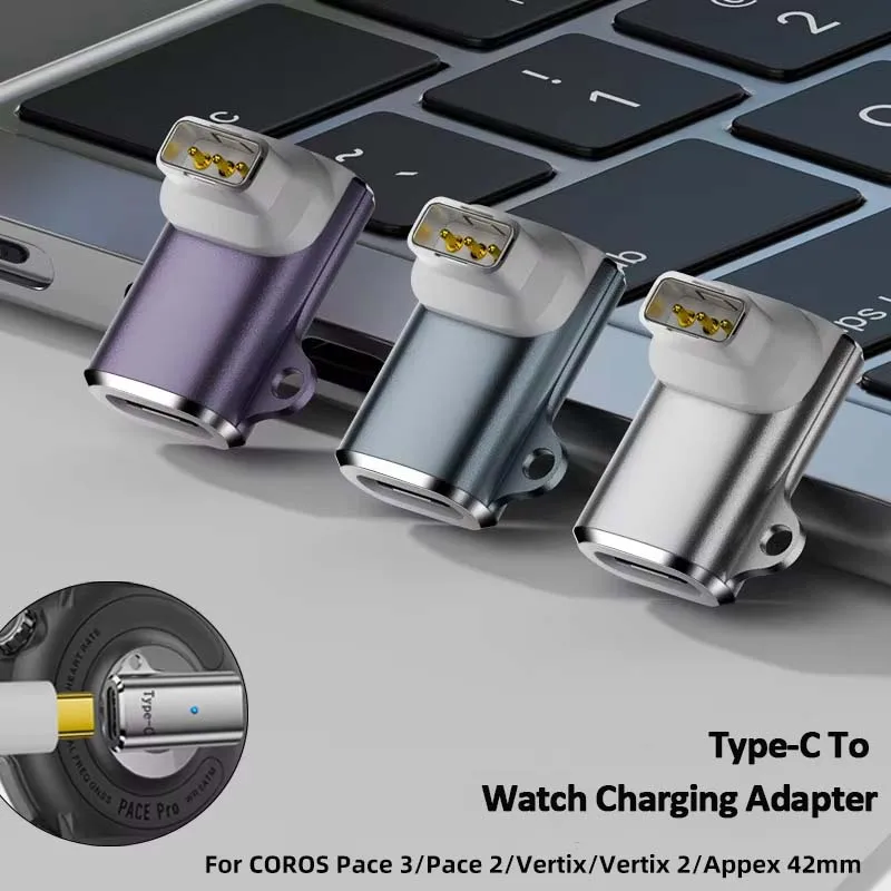 Typ-C Adapter Ladegerät Für COROS Tempo Pro USB C Ladekabel Konverter Für Coros Smartwatch Für COROS Tempo pro Adapter