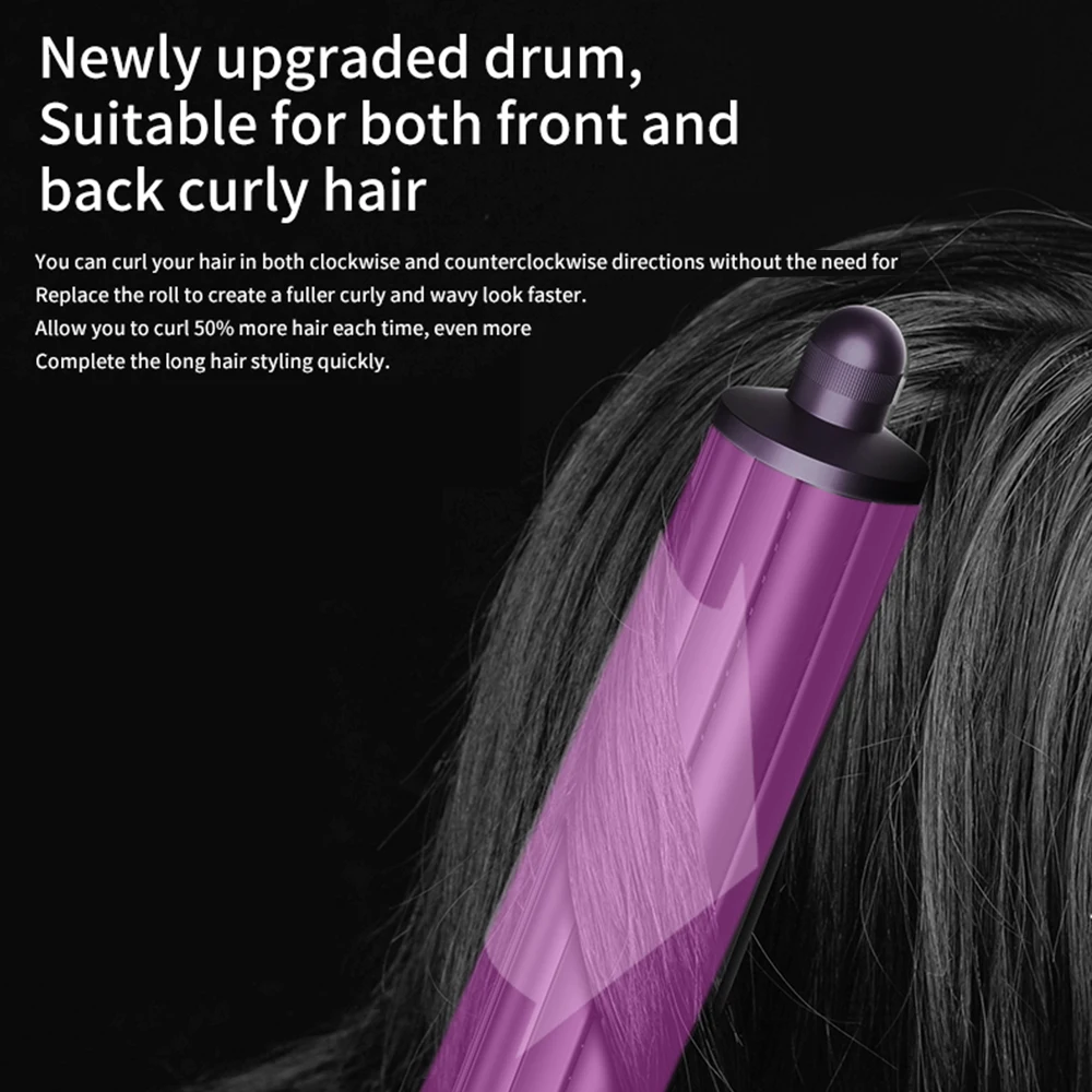 SenCiciMen X9 Multi-Haarstyler Lockenstab Heißluftbürste Lockenwickler Haartrockner Salon Professioneller Lockenstyler – Detail 4