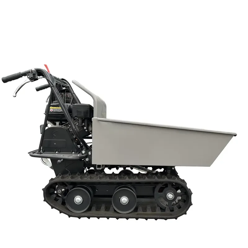 

Mini Track Dumoer for Agricultural Tools Large Tracked Gas Powered Heavy Duty Garden Wheelbarrow