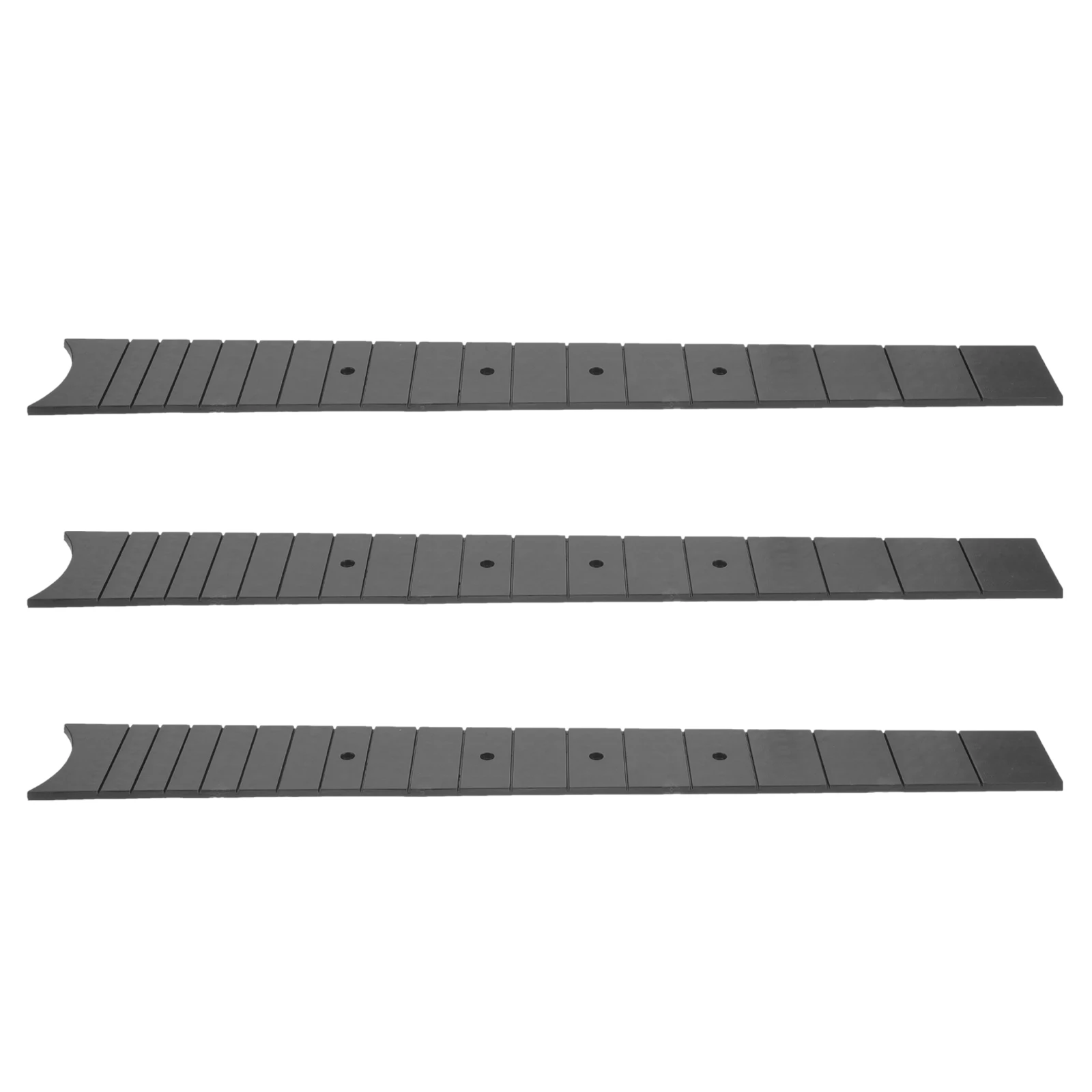 

3 Pcs Finger Board Guitar Fretboard Acoustic Replacement Parts Neck Plate Fingerboard Folk