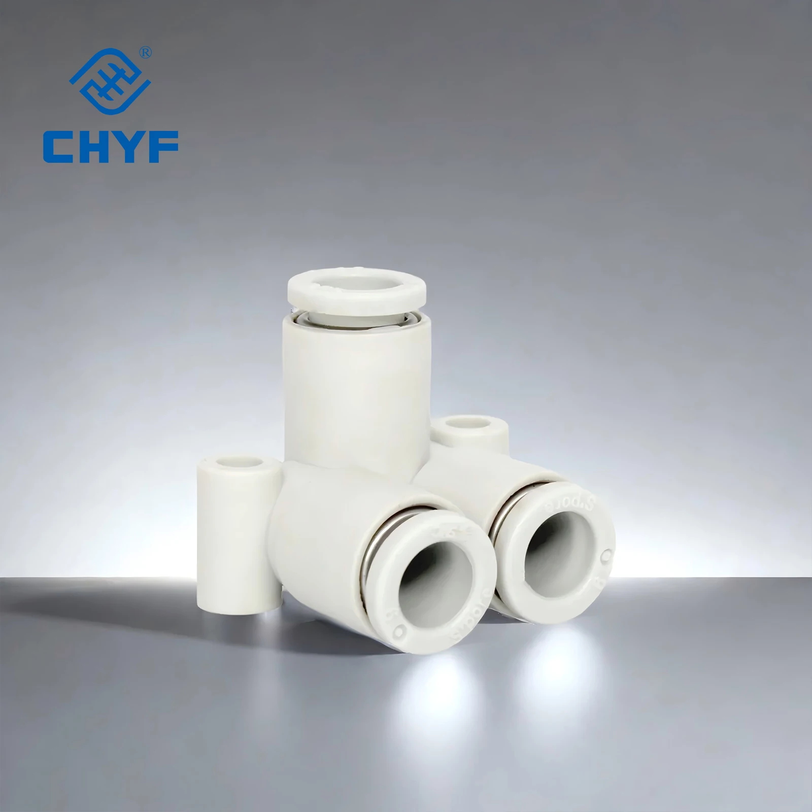 

KQ2LU Series Pneumatic Metric Size One-touch Fittings Branch Union Elbow