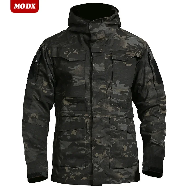 

Consul Spy Tactical Coat Men Autumn Winter Outdoor Waterproof Windbreaker Medium Long M65 Enthusiast Battlefield Assault Suit