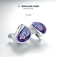 EarAcoustic Audio STA-Pro Wired IEM Earphones with 10mm HiFi Dual-Magnet Diaphragm & 6mm Composite Driver, In-Ear 3.5mm Jack