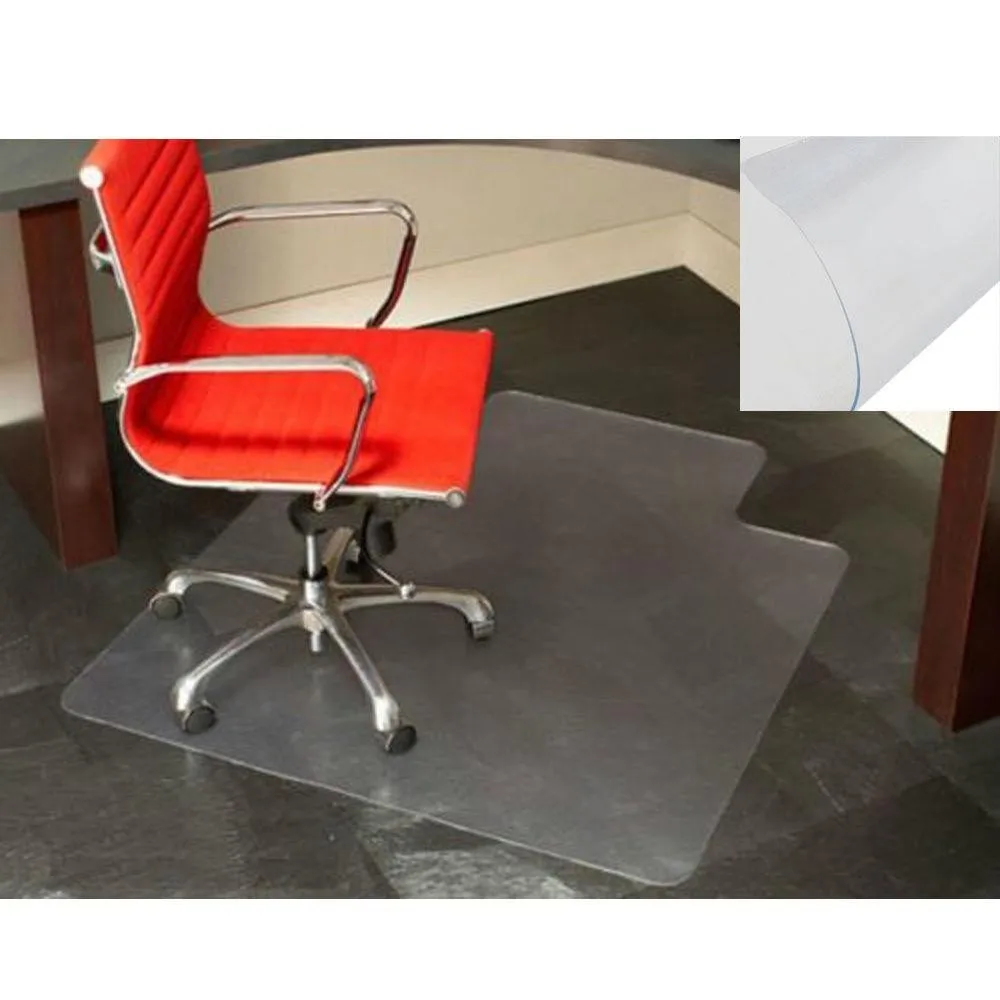 

PVC Matte Home-use Protective Mat Rug for Floor Computer Chair Transparent