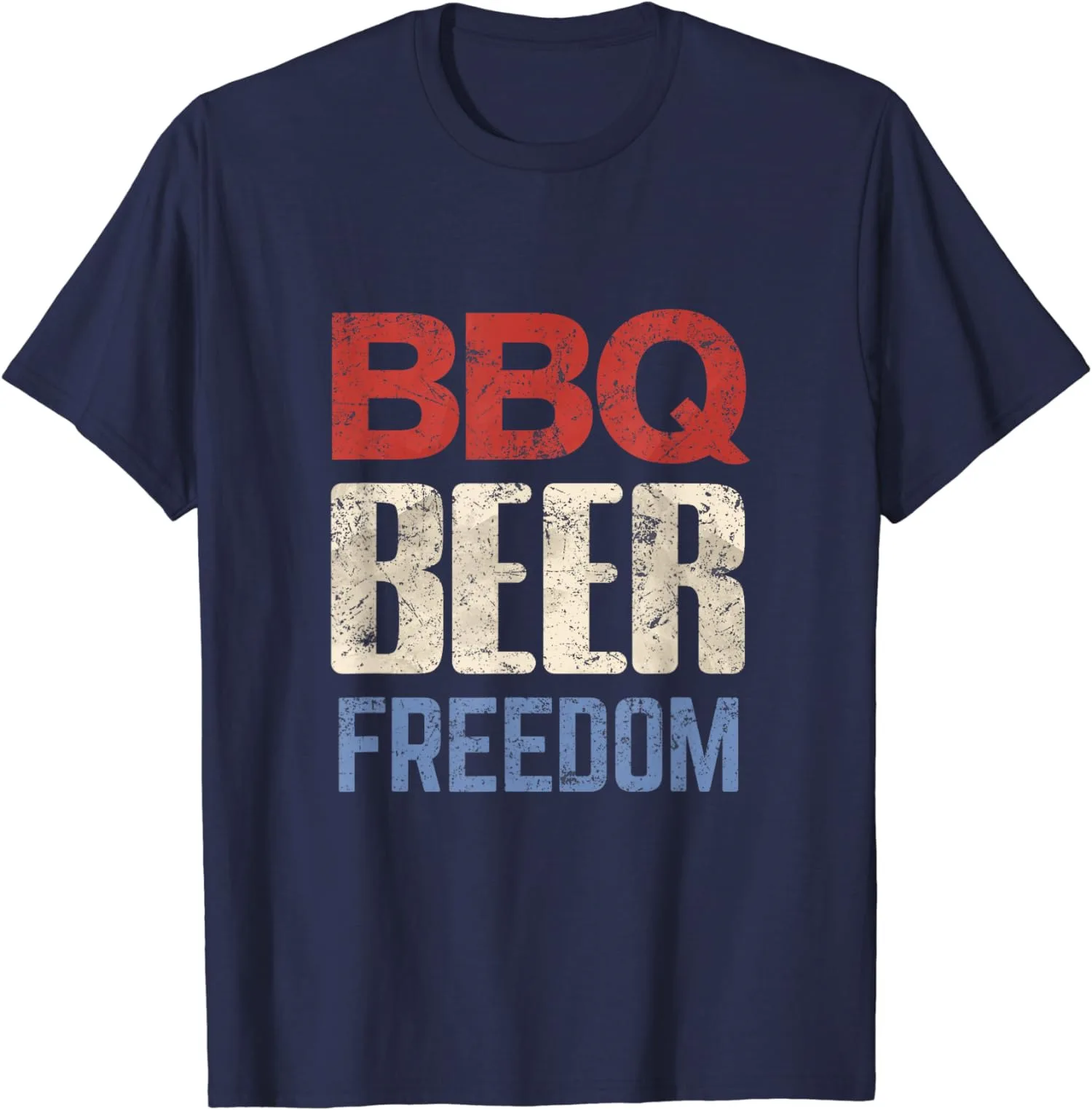 USA American Flag Bbq 4th Of July Patriotic Beer Gift Unisex T-Shirt S-5XL