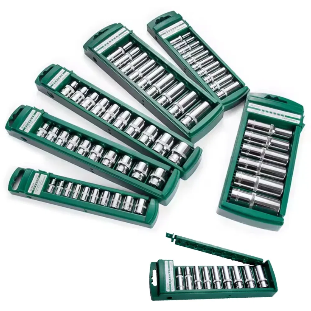 

Hex Wrench Socket Head Set 1/4" 3/8" 1/2" 5/6/7/8/9/10/11/12/13/14/15/16/17/19/22mm for Ratchet Long Shock Key Sockets