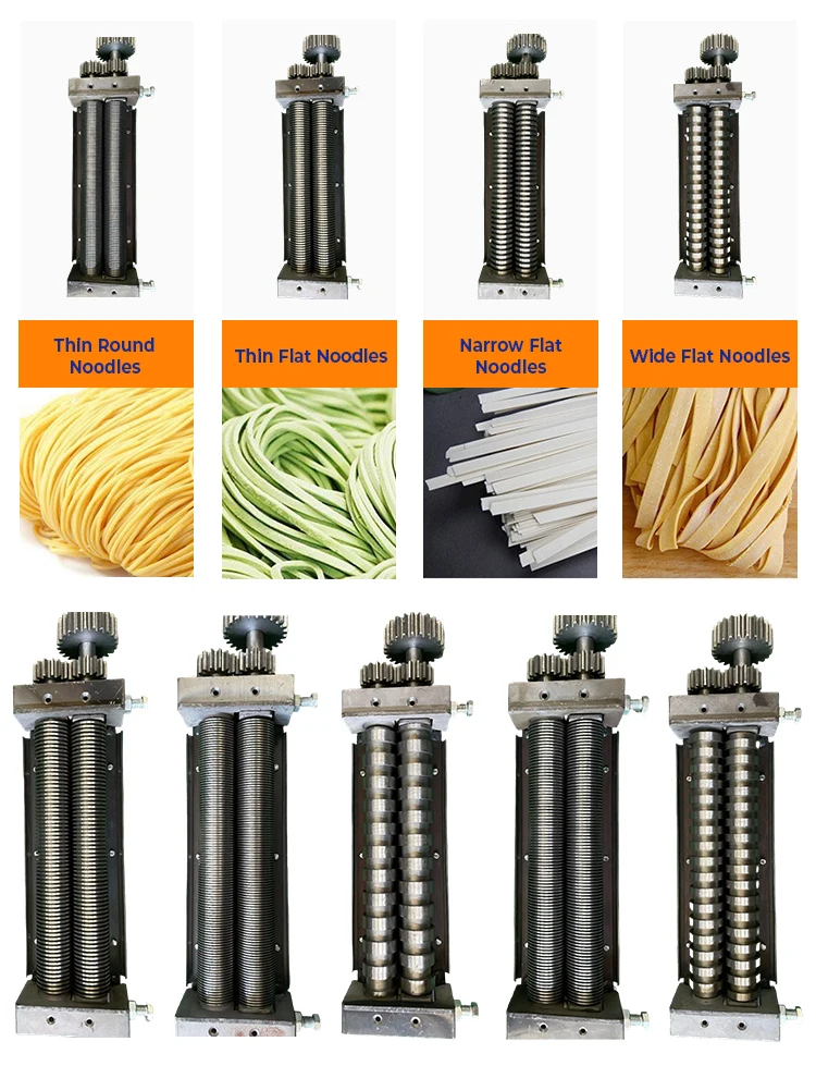 

Commercial Roller Noodles Making Machine - Fully Auto, 304 Stainless Steel , Fresh/Dry Noodle Custom for Factories