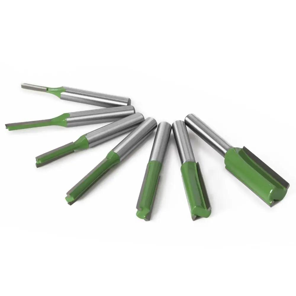 6mm Shank Single Edge Double Edge Router Bits Milling Cutter Slotting Cutter Drill Bit