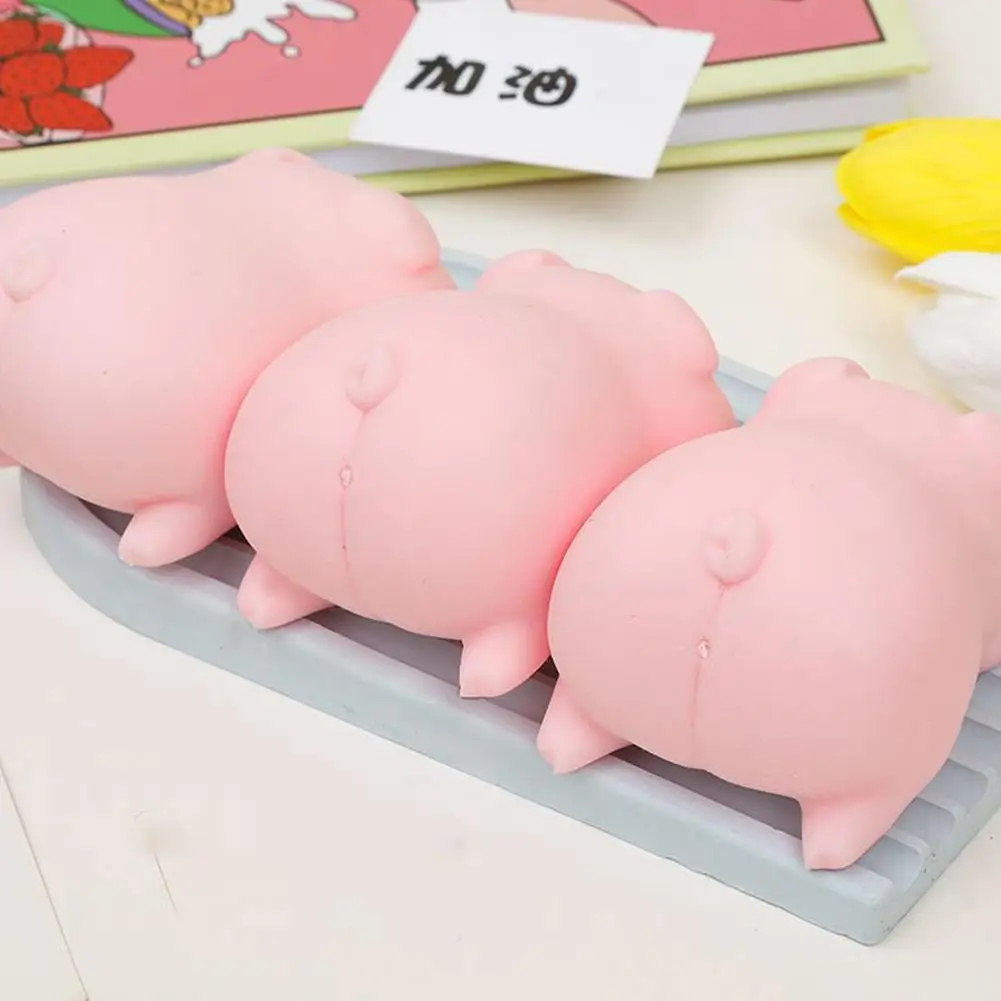 2Pcs Cute Pig Dog Fidget Toys giocattoli sensoriali spremere Stretch giocattolo antistress per bambini adulti per divertimento calmante aumentare la messa a fuoco