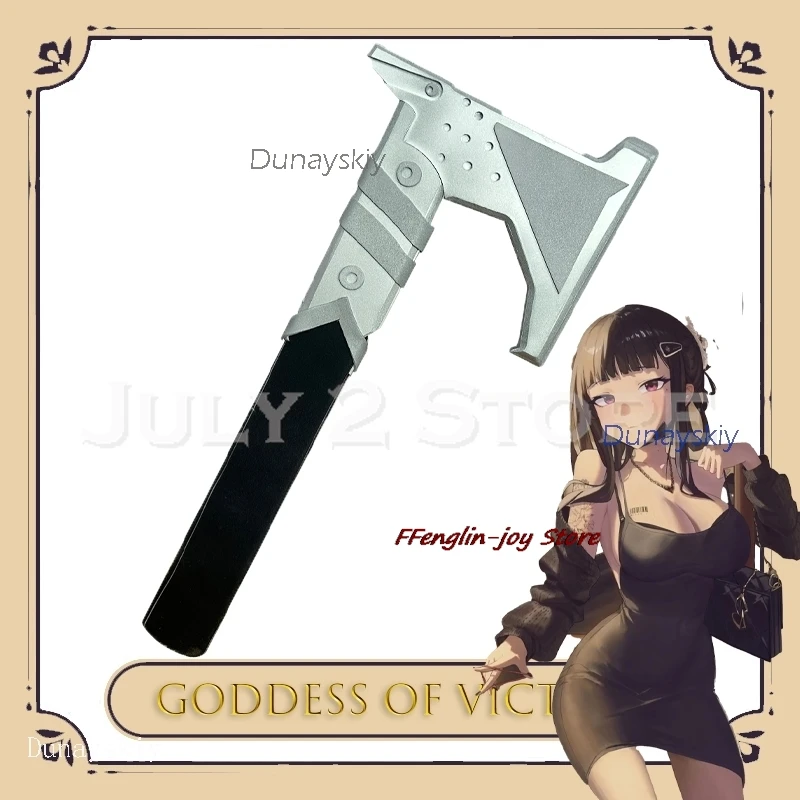 

BGoddess Of Victory NIKKE D: Killer Wife Cosplay Costume Prop Wooden Accessory Footwear Halloween Party Costumes Accessor‌‌‌‌‌
