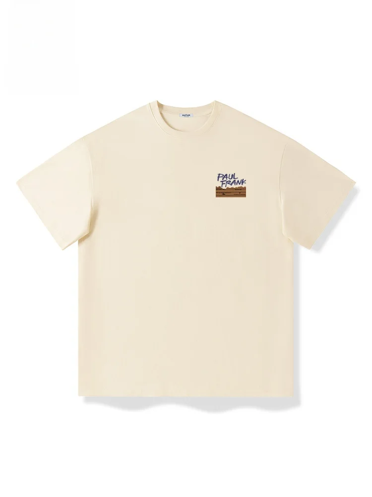 

Ретро-футболка в американском стиле, свободного кроя, из хлопка, с коротким рукавом и круглым вырезом, летняя, модная, молодежная, повседневная.