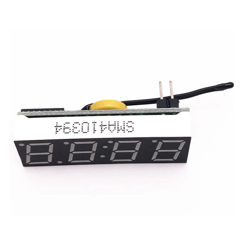 Hot-3 In 1 LED DS3231 DS3231SN Digital Clock Temperature Voltage Module Time Thermometer Voltmeter Board DC 5V-30V