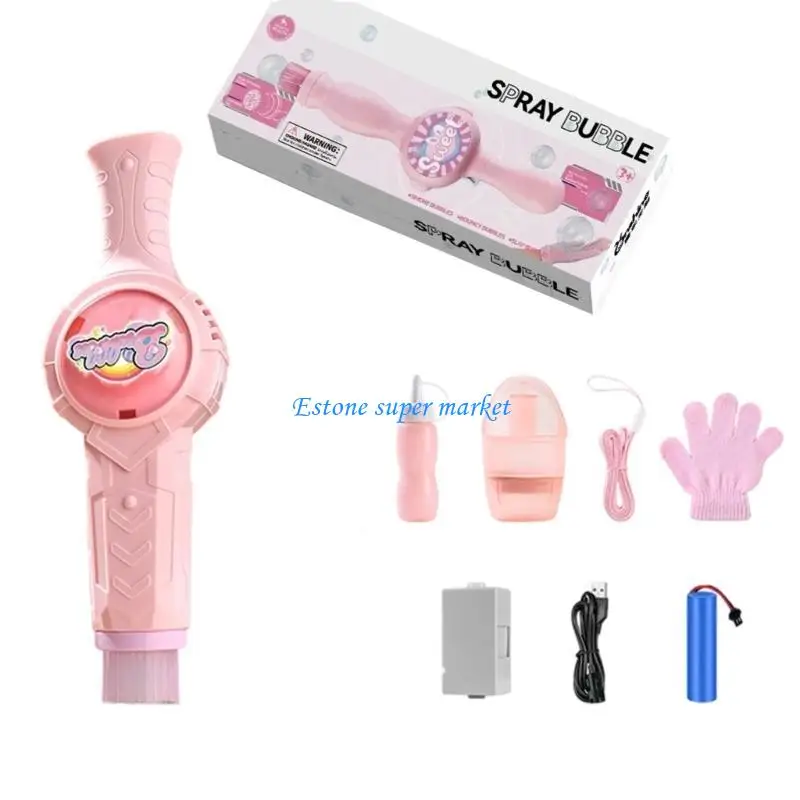 

090B Quick Start Bubble Blower for Instantly Fun Birthday Celebrations Gatherings