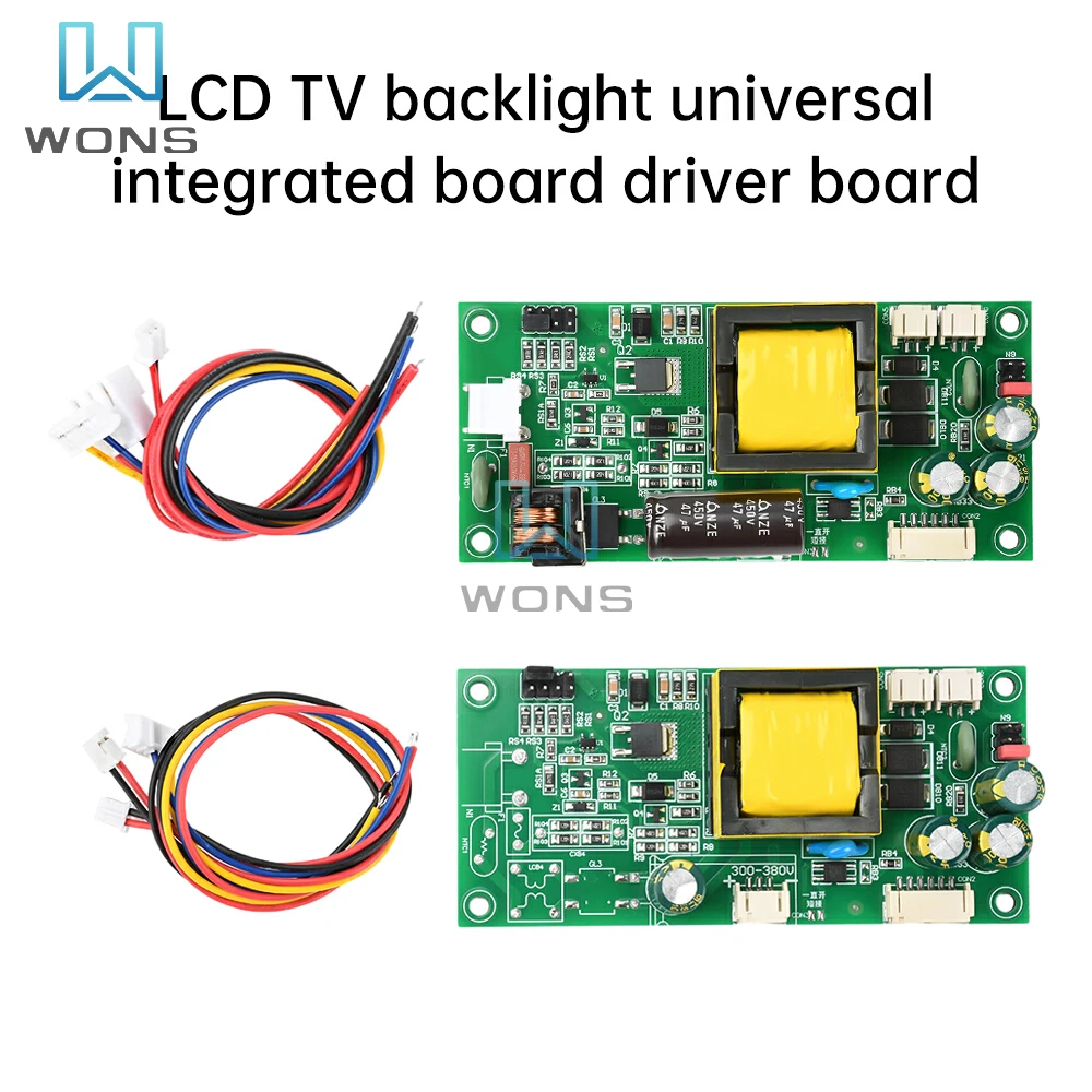 

Universal LED Backlight Constant Current Board LCD TV 19-55 Inch Input AC 220V DC 300-380V Integrated Board