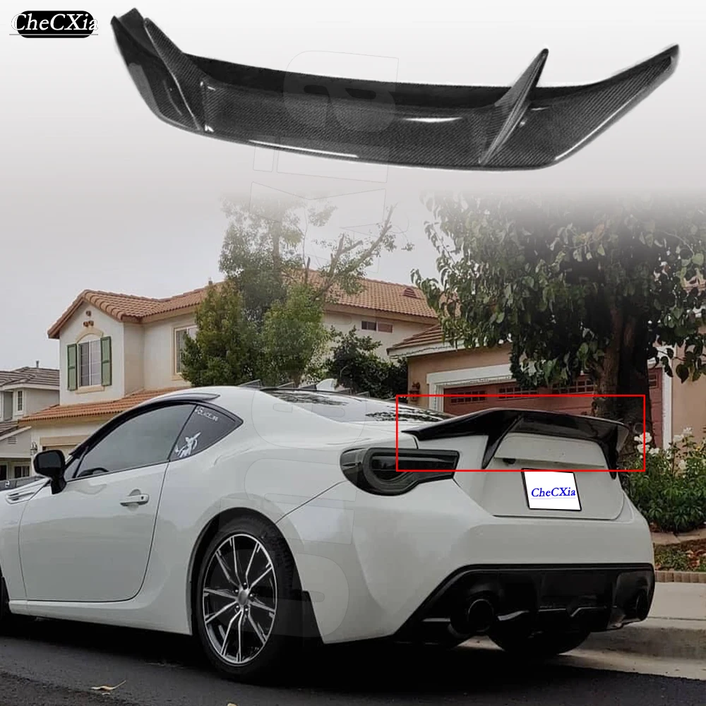 

Suitable For 2012-2020 Subaru BRZ Toyota 86GT High Quality Fiberglass Rear Spoiler AB-FLUG Style Trunk Lid Diffuser