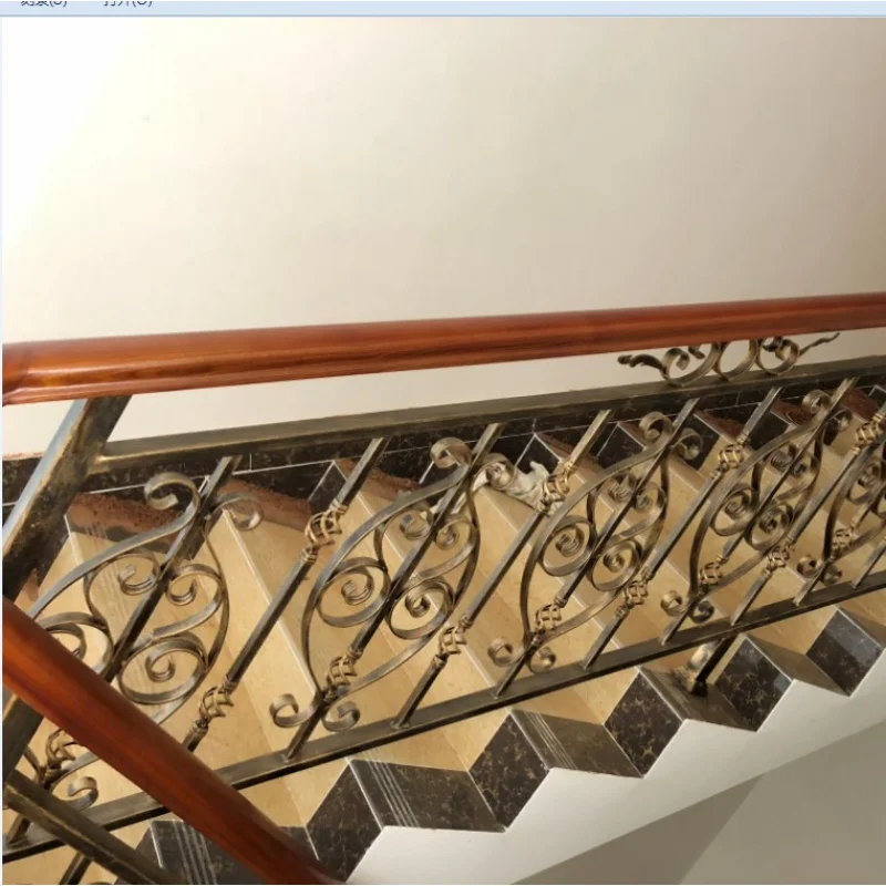 outdoor Steel Stair Handrails Stairs custom.Elegant Mild Steel Handrail