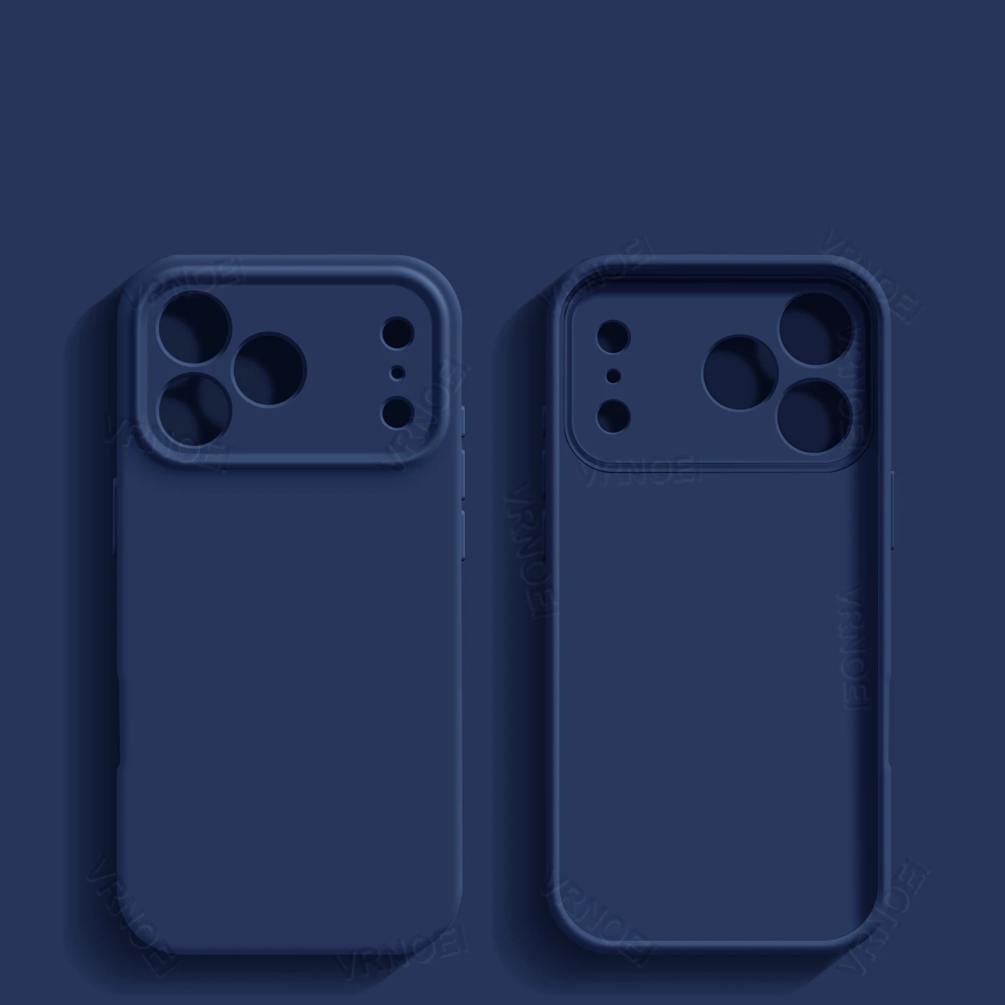 Silicone Feel Lens Protection Case For iPhone 17 14 12 11 13
