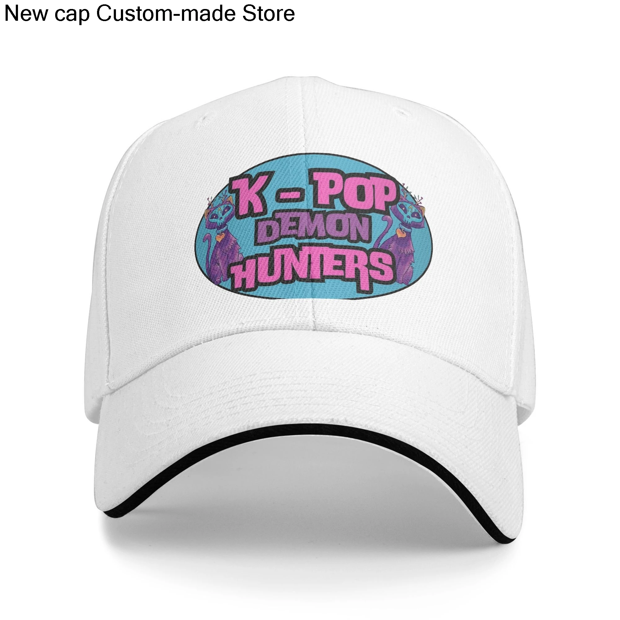 

K-Pop Demon Hunters Кепка для гольфа Snapback Hat для мужчин и женщин Повседневная кепка для пар Рыболовная шляпа Модная оптовая продажа солнцезащитная бейсболка