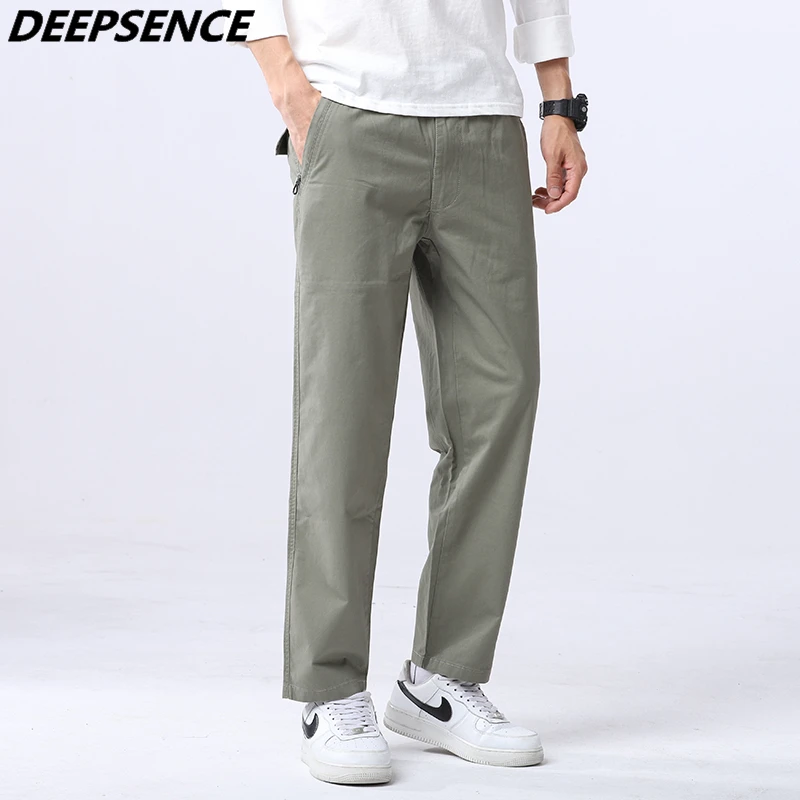 

Men Large Size Big Pants 2022 Branded Cargo Pants Trousers for Men Military Style Daily Casual Joggers Baggy Overalls male