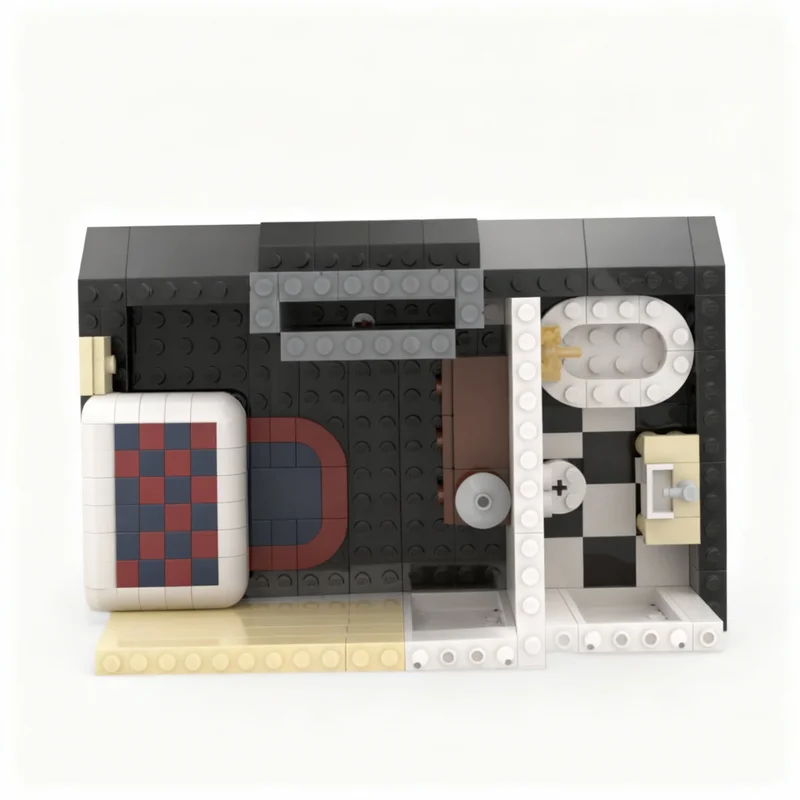 3076 pièces MOC Ferme Modulaire, Modèle de Ruelle, Blocs de Construction, Architecture, Cadeaux de Noël, Jouets, Idée Créative DIY, Éducation