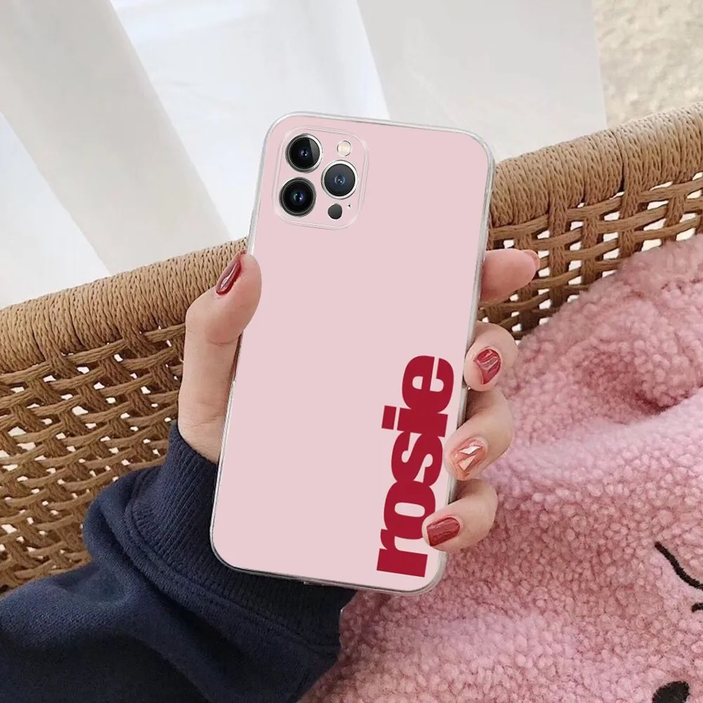 KPOP Rosie APT Phone Case For IPhone 16 15 14 11 12 13 Mini Pro XS Max Cover 6 7 8 Plus X Funda Shell #4