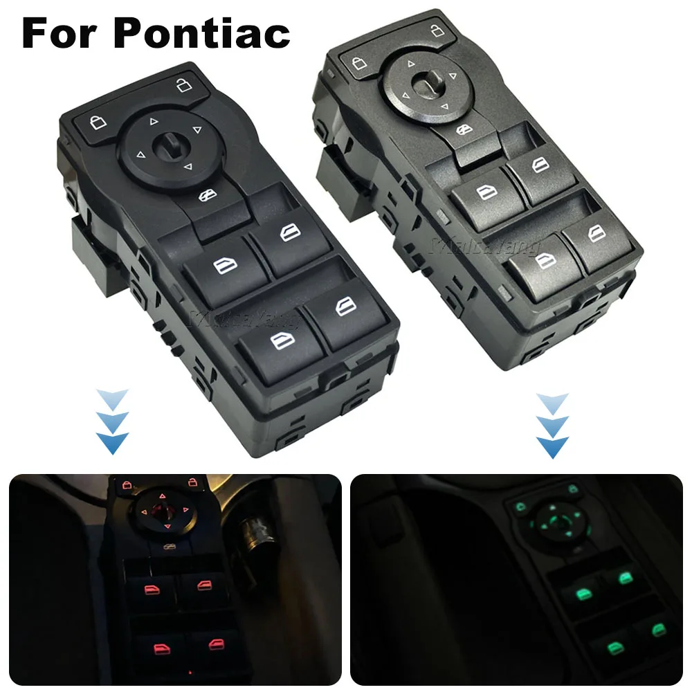 

Высококачественный новый автомобильный электрический переключатель окон 92225343 Для Holden Commodore VE 2006-2013 серый/черный с подсветкой