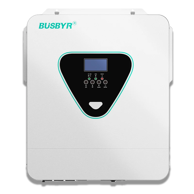 Busbyr 11Kw 6.2Kw Hybrid Parallel Solar Inverter 48V Single Phase With WiFi up to 6 Units