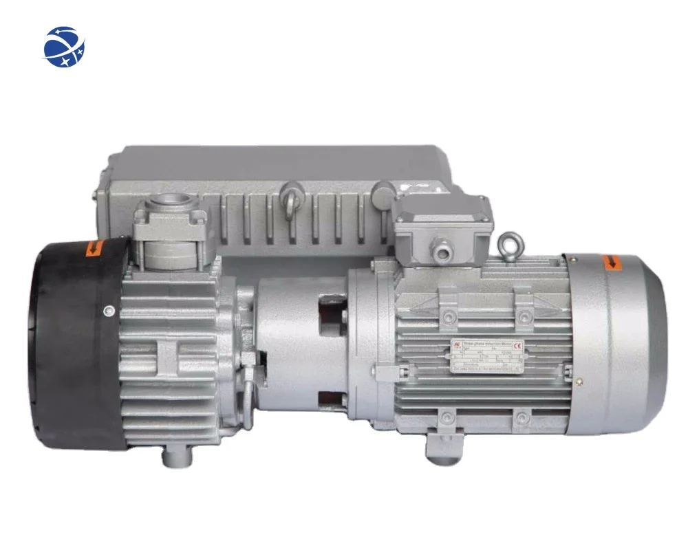 YUNYI Hot sell China supplier 63m3/h 2.2kw industrial direct drive single stage rotary vane vacuum pump for Packaging & Pasting