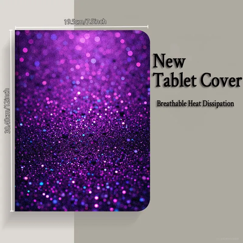 لون تألق ليوبارد طباعة ل Vivo IQOO Pad Pad2 Pad3 Pad5 Air SE Pro 11 11.5 12.1 12.3 13 بوصة غطاء قابل للطي اللوحي #4