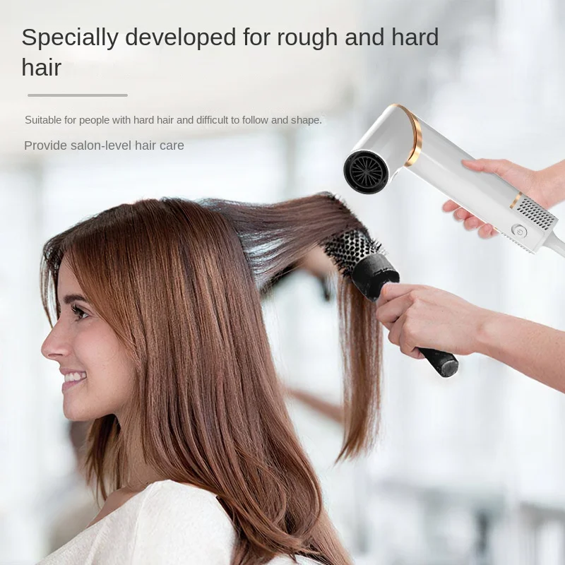 Multifunctional folding hair dryer negative ion curling iron all-in-one hot air comb set  헤어 드라이기  secadora para cabello