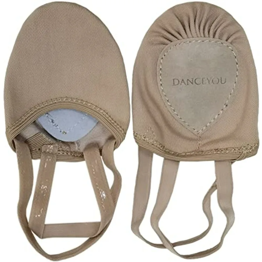 

Stretch Canvas Lyrical Shoes for Girls Womens Half Soles Pirouette Contemporary Turners Dance Shoes