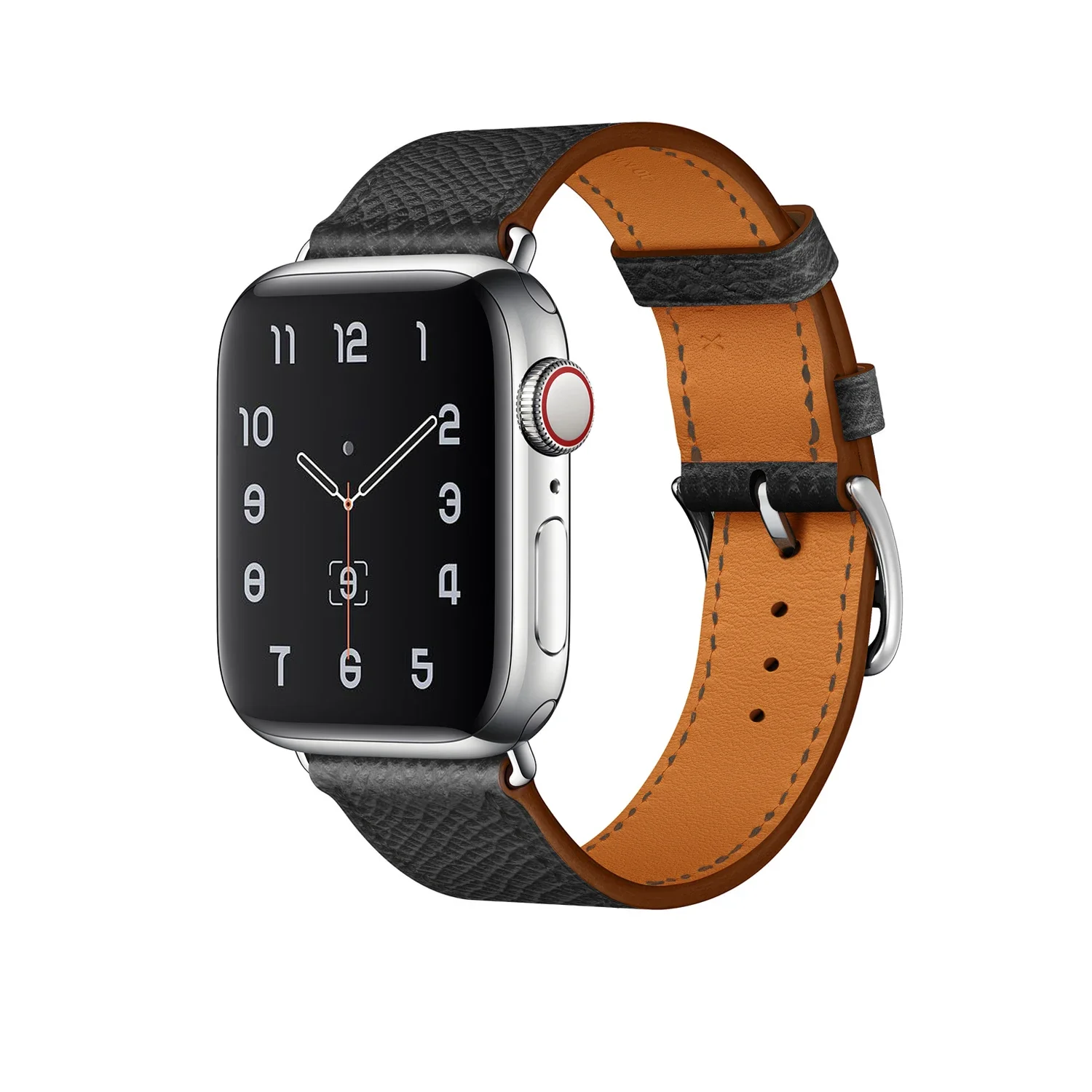 Bracelet en cuir confortable pour Apple Watch Ultra, bracelet de sport, bracelet iWatch 6, 5, 4, 3, SE Correa, 10, 9, 8, 7, 45mm, 41mm, 42mm, 46mm