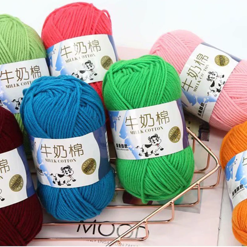 50g Yarn Crochet Thread for Knitting Yarn Soft Warm Yarn for Hand Knitting Supplies Ilos Para Tejer