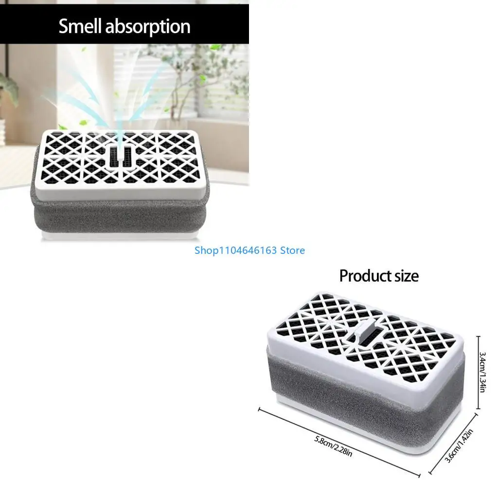 

4pcs Дезодорирующий фильтр картридж для THU6474-01 Actived Carbons Air Освежатель воздуха освежитель