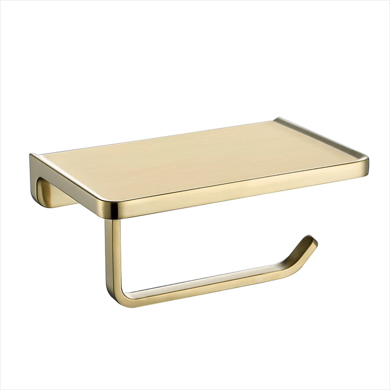 

Paper towel holder copper brushed gold toilet storage board toilet wall hanging toilet paper toilet paper holder roll paper