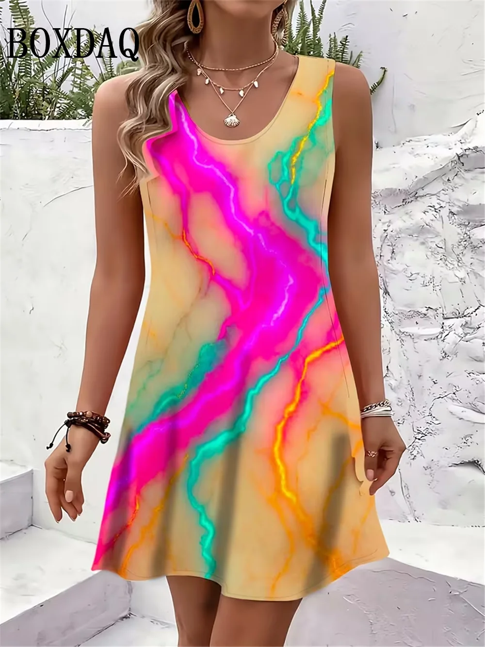 فساتين صيفية مطبوعة 2026 للنسا - مراجعة Street Fashion Summer 2026 وسعره